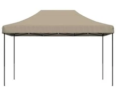 Šventės palapinė Taupe 292 x 440 x 315 cm Oksfordo audinys