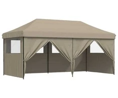 Šventės palapinė Taupe 292 x 580 x 315 cm Oksfordo audinys