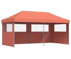 Šventės palapinė Terakotos 292 x 580 x 315 cm Oksfordo audinys