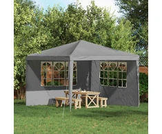 Šventinės palapinės šoninė siena 2 pcs 300 x 195 cm