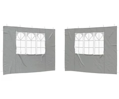 Šventinės palapinės šoninė siena 2 pcs 300 x 195 cm
