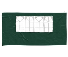 Šventinės palapinės šoninė siena 2 vnt. 400 x 195 cm Žalia