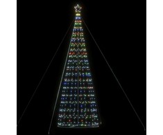 LED Kalėdų eglutė 1534 LED Spalvingi 500 cm
