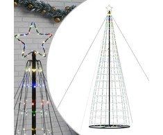 LED Kalėdų eglutė 1534 LED Spalvingi 500 cm
