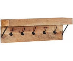 Paltas Ruda 73 x 19 x 23 cm Akacijos medienos masyvas