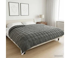 Svorio antklodė Antracito 200 x 220 cm 13 kg 100% Medvilnė 205T
