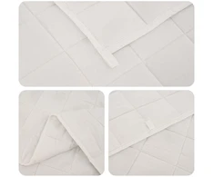 Svorio antklodė Balta 120 x 180 cm 5kg 100% Medvilnė 205T
