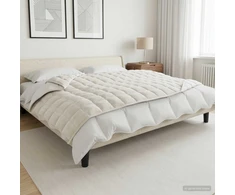 Svorio antklodė Balta 120 x 180 cm 9kg 100% Medvilnė 205T