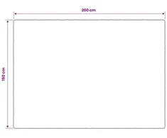 Svorio antklodė Balta 150 x 200 cm 7kg 100% Medvilnė 205T