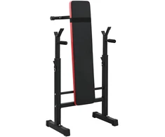Svorio suoliukas Juoda 126.5 x 67 x 111 cm