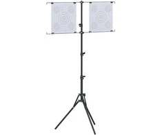 Taikinio stovas Juoda ir Balta 82,5 x 51 x 150 cm metalas