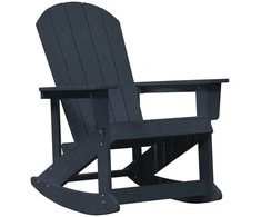Adirondack supama kėdė Jūrinė mėlyna 92 x 73,5 x 92 cm HDPE