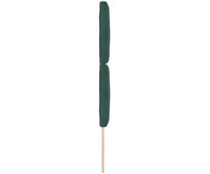 Galvūgalis Tamsiai žalia 80 cm Aksomas