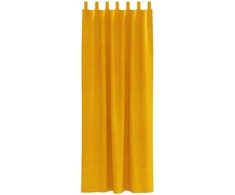 Užtemdymo užuolaidos 2 pcs Garučių geltona 140 x 225 cm Aksomas