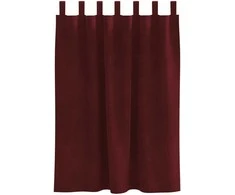 Užtemdymo užuolaidos 2 pcs Vyno raudona 140 x 140 cm Aksomas