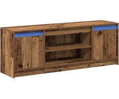 TV staliukas TV vienetai Ruda 139,5 x 34 x 50 cm Apdirbta mediena