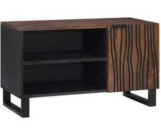 TV staliukas TV vienetai graikinis riešutmedis 80 x 33 x 46 cm