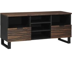 TV vienetai su stalčių graikinis riešutmedis 100 x 33 x 46 cm