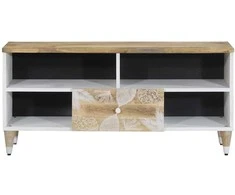 televizoriaus spintelė 100x33,5x46 cm Masyvo Mango