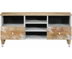 televizoriaus spintelė 100x33,5x46 cm Masyvo Mango