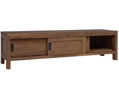 Televizoriaus spintelė 110 x 30 x 30 cm Kieto teka medžio