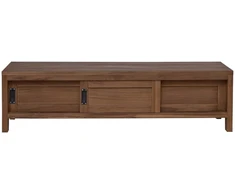 Televizoriaus spintelė 110 x 30 x 30 cm Kieto teka medžio