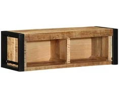 televizoriaus spintelė 80x30x25 cm Masyvus Rough Wood Mango