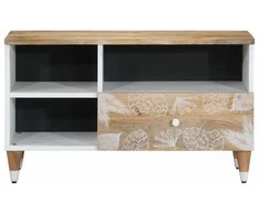 televizoriaus spintelė 80x33,5x46 cm Masyvo medžio mango