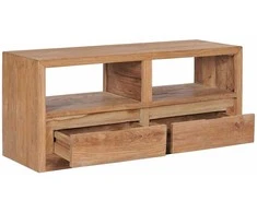 TV staliukas Televizoriaus spintelė, 90x30x40cm, tikmedžio medienos masyvas