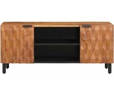 Televizoriaus spintelė Akacijos ruda apdaila 105 x 33 x 46 cm