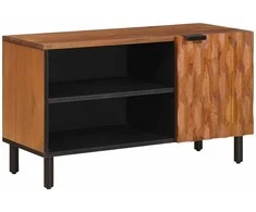 Televizoriaus spintelė Akacijos ruda apdaila 80 x 33 x 46 cm