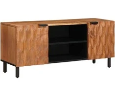 Televizoriaus spintelė Akacijos ruda apdaila 105 x 33 x 46 cm