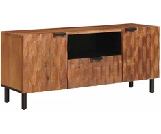 Televizoriaus spintelė Akacijos ruda apdaila 105 x 33 x 46 cm
