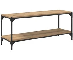 Televizoriaus spintelė 2 lygių 100x33x41cm Amatininkų ąžuolas