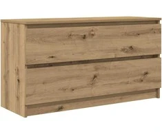 TV staliukas Televizoriaus spintelė, artisano ąžuolo, 100x35x54 cm, mediena