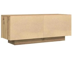 TV staliukas Televizoriaus spintelė, artisano ąžuolo, 100x35x40 cm, mediena