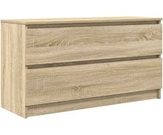 TV staliukas Televizoriaus spintelė, ąžuolo, 100x35x54 cm, apdirbta mediena