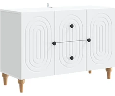 Televizoriaus spintelė Balta 89 x 34,5 x 60 cm Apdirbta mediena