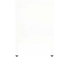 TV staliukas Televizoriaus spintelė, balta, 90x30x44cm, plienas ir stiklas