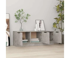 TV staliukas Televizoriaus spintelė, betono pilka, 102x35x36,5cm, mediena