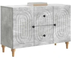 Televizoriaus spintelė Betono pilka 89 x 34,5 x 60 cm
