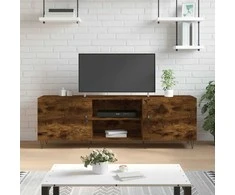 TV staliukas Televizoriaus spintelė, dūminio ąžuolo, 150x30x50cm, mediena