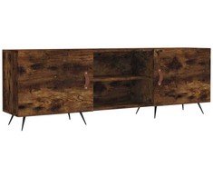 TV staliukas Televizoriaus spintelė, dūminio ąžuolo, 150x30x50cm, mediena