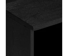 televizoriaus spintelė Juoda 100x33x46 cm Engineered Wood