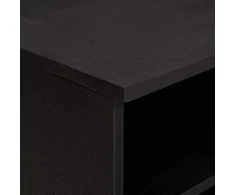 Televizoriaus spintelė Juoda 80 x 33 x 46 cm Kietas mango medis