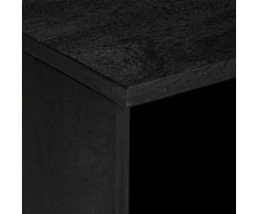 televizoriaus spintelė Juoda 80x33x46 cm Engineered Wood