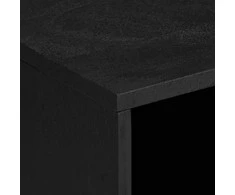 televizoriaus spintelė Juoda 80x33x46 cm Engineered Wood