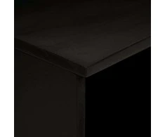 Televizoriaus spintelė Juodas ir auksinis 70 x 33 x 46 cm