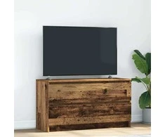 TV staliukas Televizoriaus spintelė, medienos, 100x35x54cm, apdirbta mediena