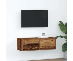 TV staliukas Televizoriaus spintelė, medienos, 80x31x25,5 cm, mediena